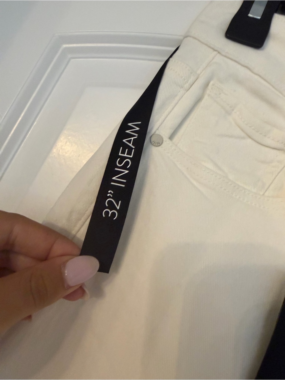 PAIGE Sasha Cuff High Waist Jeans - Picture 4 of 5